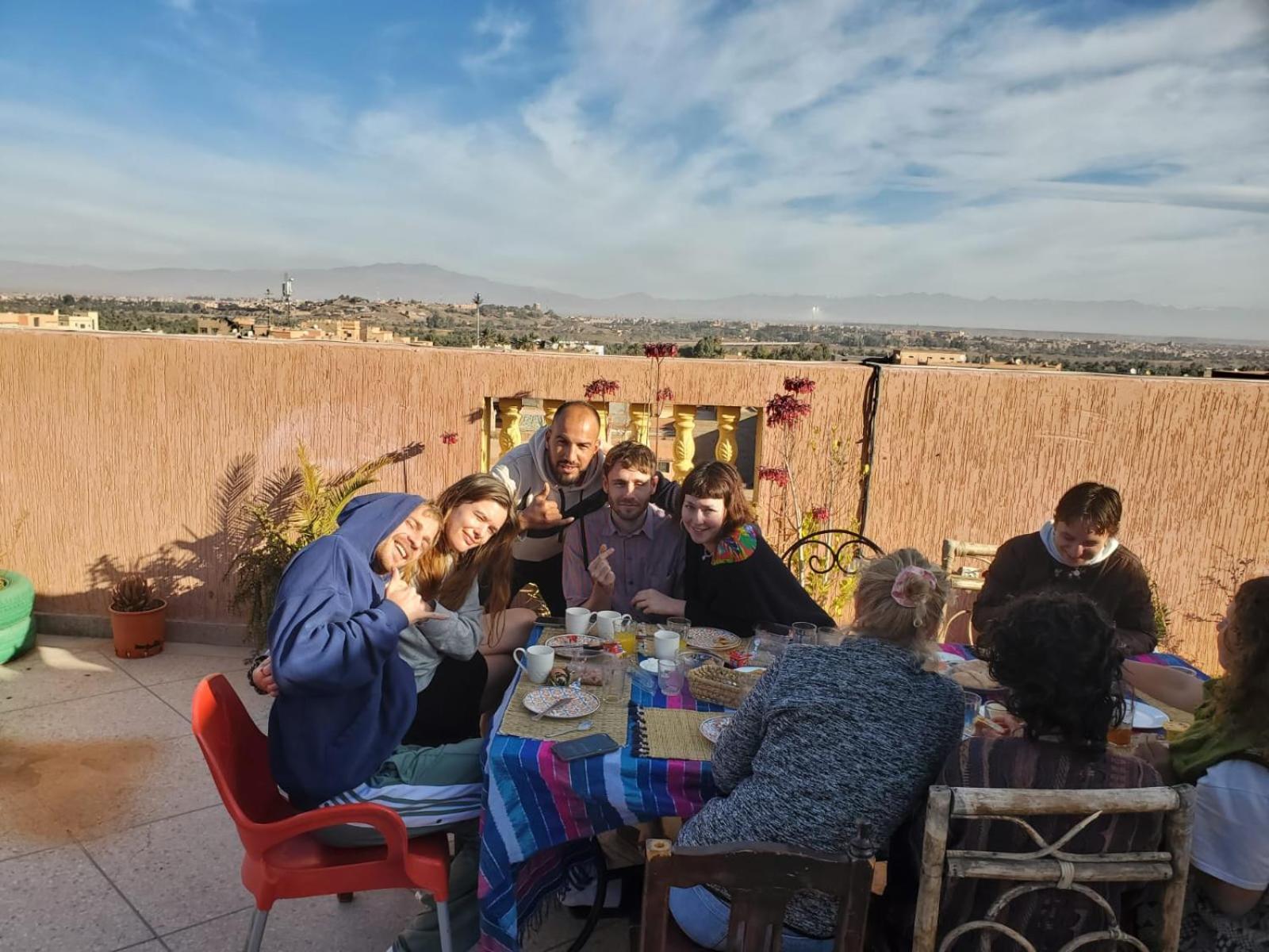 Hostel Afgo Rooftop ワルザザート エクステリア 写真